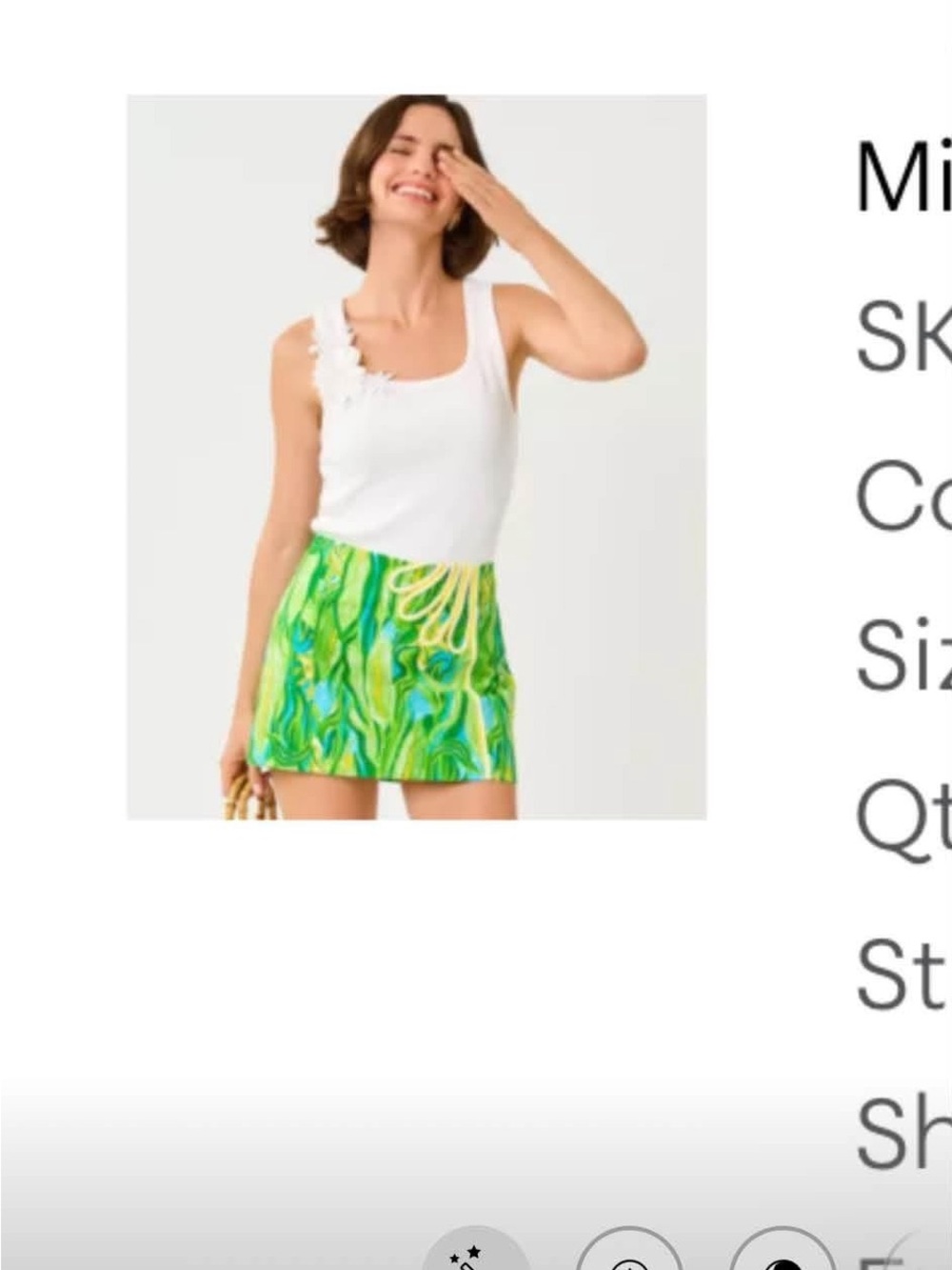 Michelina skort